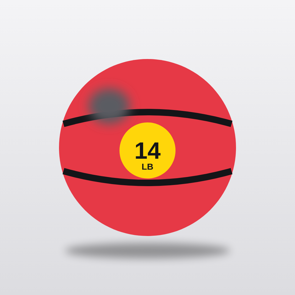 Power Medicine Ball — 14lb