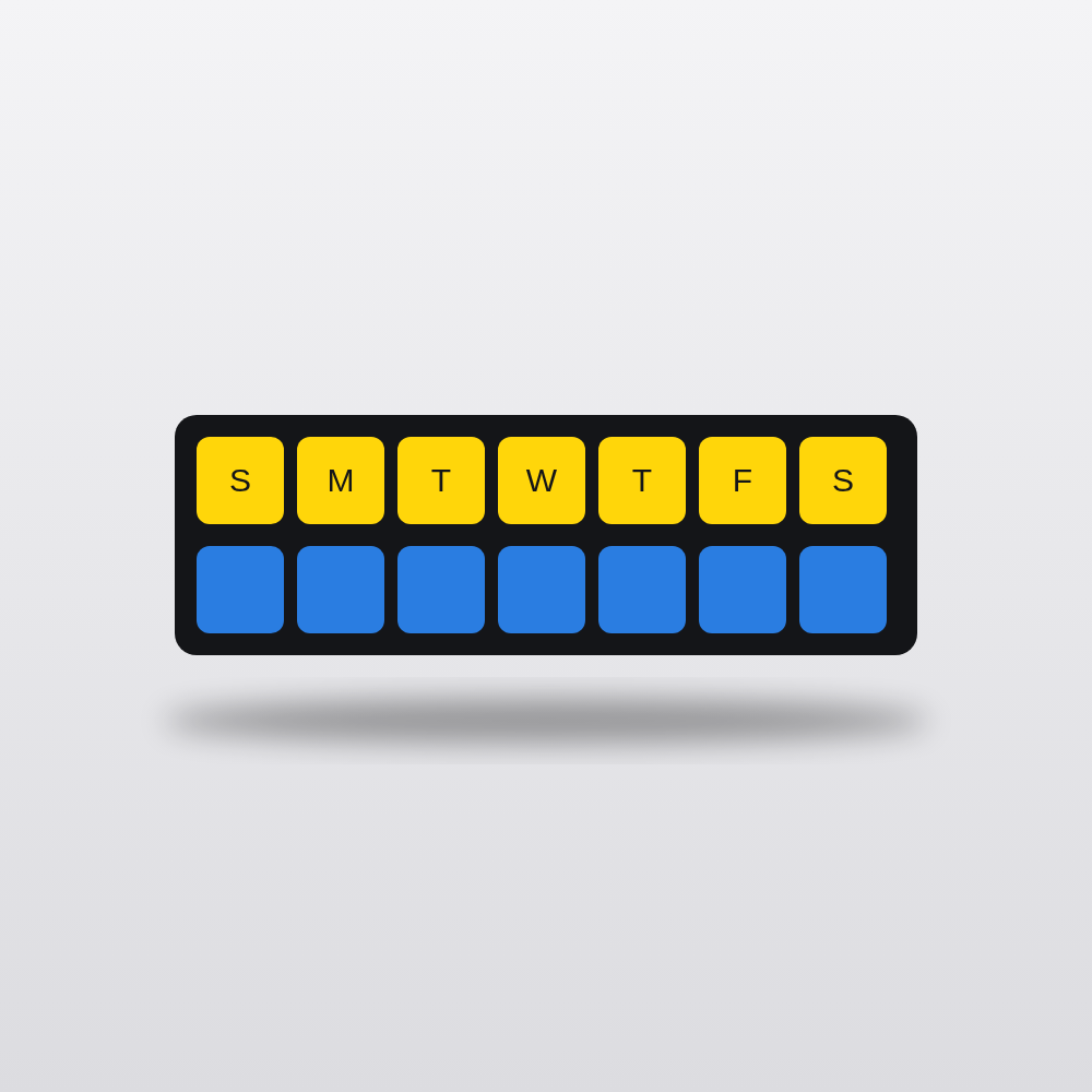 Power Weekly Supplement Organizer