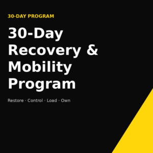 30-Day Recovery & Mobility Program