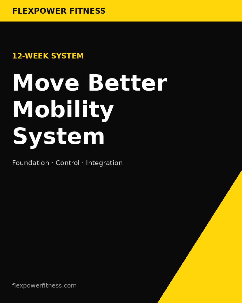 Move Better Mobility System cover