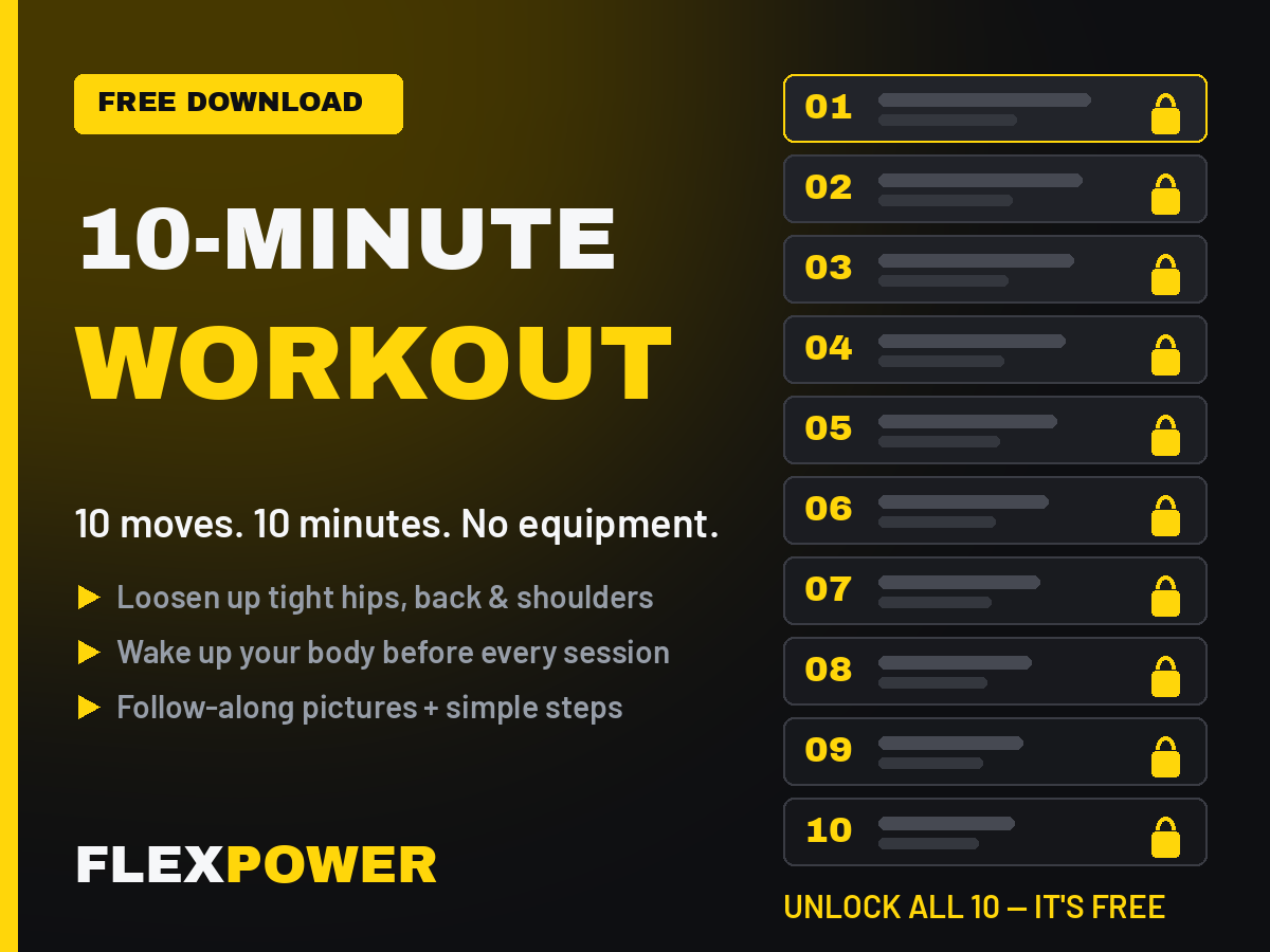 Free 10-Minute Workout — 10 moves, 10 minutes, no equipment
